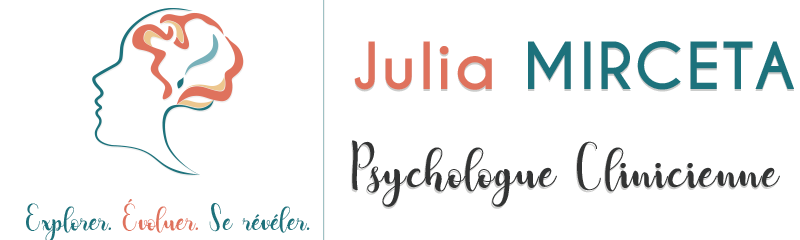 Julia Mirceta, psychologue clinicienne. Explorer. Évoluer. Se révéler.